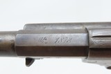 FRENCH Antique ST. ETIENNE ARSENAL 11mm Model 1873 6-Shot MILITARY Revolver Mid 1870s CHAMELOT-DELVIGNE Double Action Revolver - 13 of 25