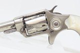 NICE 1875 Antique 5-Shot COLT NEW LINE .32 RF ETCHED PANEL Pocket Revolver
WILD WEST “BACK UP” Revolver with PEARL GRIPS - 4 of 17