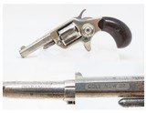 NICE Antique COLT “NEW LINE” .22 RF ETCHED PANEL Pocket Revolver WILD WEST - 1 of 18