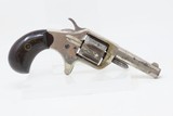 NICE Antique COLT “NEW LINE” .22 RF ETCHED PANEL Pocket Revolver WILD WEST - 15 of 18
