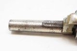 NICE Antique COLT “NEW LINE” .22 RF ETCHED PANEL Pocket Revolver WILD WEST - 14 of 18
