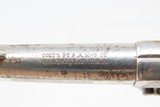 NICE Antique COLT “NEW LINE” .22 RF ETCHED PANEL Pocket Revolver WILD WEST - 8 of 18