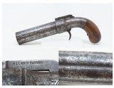 CIVIL WAR Era Antique ALLEN & WHEELOCK .31 PERCUSSION Pepperbox GOLD RUSHRIVERBOAT GAMBLER 6-Shot Pepperbox - 1 of 19