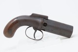 Scarce CIVIL WAR Antique ALLEN & WHEELOCK .31 Percussion PEPPERBOX Pistol
5-Shot Pepperbox with More Popularity Than Colt - 14 of 17