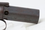 Scarce CIVIL WAR Antique ALLEN & WHEELOCK .31 Percussion PEPPERBOX Pistol
5-Shot Pepperbox with More Popularity Than Colt - 17 of 17