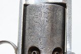 RARE Antique ALLEN & WHEELOCK DA .30 Percussion Revolver ANTIQUE IVORY GRIP CIVIL WAR Era Pocket Revolver with CYLINDER SCENE - 14 of 22