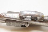 RARE Antique ALLEN & WHEELOCK DA .30 Percussion Revolver ANTIQUE IVORY GRIP CIVIL WAR Era Pocket Revolver with CYLINDER SCENE - 16 of 22