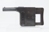 Manufacture FRANCAISE D’ARMES French “Gaulois” No. 1 “PALM SQUEEZER” Pistol C&R Pistol Design from Turn of the Century France - 2 of 12