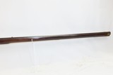 PENNSYLVANIA Antique LONG RIFLE .36 BIRD & BROTHERS Philadelphia PA With Large Brass Patchbox, Double Set Triggers, Octagonal Barrel - 5 of 19