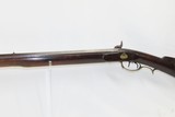 PENNSYLVANIA Antique LONG RIFLE .36 BIRD & BROTHERS Philadelphia PA With Large Brass Patchbox, Double Set Triggers, Octagonal Barrel - 16 of 19