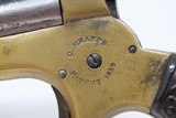 CIVIL WAR Era Antique C. SHARPS .22 PEPPERBOX Wild West RIVERBOAT GAMBLERMfg. 1859-74 Model 1 Pocket Pepperbox Revolver - 6 of 19
