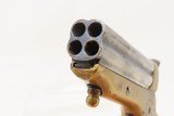 CIVIL WAR Era Antique C. SHARPS .22 PEPPERBOX Wild West RIVERBOAT GAMBLERMfg. 1859-74 Model 1 Pocket Pepperbox Revolver - 10 of 19