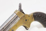 CIVIL WAR Era Antique C. SHARPS .22 PEPPERBOX Wild West RIVERBOAT GAMBLERMfg. 1859-74 Model 1 Pocket Pepperbox Revolver - 4 of 19