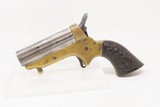 CIVIL WAR Era Antique C. SHARPS .22 PEPPERBOX Wild West RIVERBOAT GAMBLERMfg. 1859-74 Model 1 Pocket Pepperbox Revolver - 2 of 19
