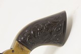 CIVIL WAR Era Antique C. SHARPS .22 PEPPERBOX Wild West RIVERBOAT GAMBLERMfg. 1859-74 Model 1 Pocket Pepperbox Revolver - 3 of 19