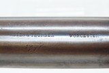 GOLD RUSH Era ALLEN & THURBER Antique WORCHESTER Period PEPPERBOX RevolverENGRAVED First DA Revolving Percussion Pistol - 7 of 18