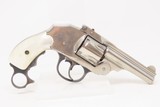IVER JOHNSON Safety Automatic Revolver BOURNE KNUCKLE DUSTER 2nd Model C&R Revolver with PEARL GRIPS - 18 of 21
