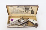 IVER JOHNSON Safety Automatic Revolver BOURNE KNUCKLE DUSTER 2nd Model C&R Revolver with PEARL GRIPS - 2 of 21