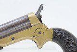 CIVIL WAR Era Antique C. SHARPS .22 PEPPERBOX Wild West RIVERBOAT GAMBLERMfg. 1859-74 Model 1 Pocket Pepperbox Revolver - 4 of 18