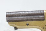 CIVIL WAR Era Antique C. SHARPS .22 PEPPERBOX Wild West RIVERBOAT GAMBLERMfg. 1859-74 Model 1 Pocket Pepperbox Revolver - 5 of 18