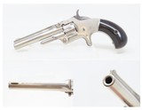 Nice OLD WEST Antique SMITH & WESSON No. 1 BORED THROUGH CYLINDER Revolver
19th Century POCKET CARRY for the Armed Citizen - 1 of 17