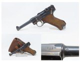 1918 Dated DWM P.08 GERMAN LUGER Pistol 9x19mm World Wars C&R
IMPERIAL GERMAN PROOFS & HOLSTER - 1 of 25