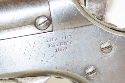 SHARPS & HANKINS Model 1862 NAVY Carbine USN CIVIL WAR Antique One of 6,686 Navy Purchased During the Civil War - Image 6 of 19