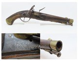Antique TULA ARSENAL Model 1809 FLINTLOCK .72 Service Pistol 1813 Dated IMPERIAL RUSSIAN Tula Arsenal Made - 1 of 17
