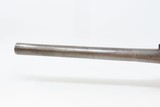 Antique QUEEN ANNE Flintlock Pistol GROTESQUE Mask SILVER MOUNTED & Inlaid .56 Caliber Long Barrel 8 3/4” - 9 of 16
