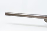 Antique QUEEN ANNE Flintlock Pistol GROTESQUE Mask SILVER MOUNTED & Inlaid .56 Caliber Long Barrel 8 3/4” - 12 of 16