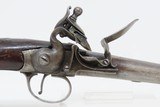 Antique QUEEN ANNE Flintlock Pistol GROTESQUE Mask SILVER MOUNTED & Inlaid .56 Caliber Long Barrel 8 3/4” - 4 of 16