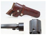 ANTEBELLUM Antique Pre-CIVIL WAR COLT M1849 Perc. POCKET Revolver HOLSTERPre-Civil War Revolver Used into the WILD WEST - 1 of 23