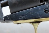 ANTEBELLUM Antique Pre-CIVIL WAR COLT M1849 Perc. POCKET Revolver HOLSTERPre-Civil War Revolver Used into the WILD WEST - 9 of 23