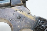 CIVIL WAR Era Antique C. SHARPS .22 PEPPERBOX Wild West RIVERBOAT GAMBLERFINE Model 1 Pocket Pepperbox Revolver - 11 of 23