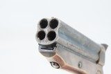 CIVIL WAR Era Antique C. SHARPS .22 PEPPERBOX Wild West RIVERBOAT GAMBLERFINE Model 1 Pocket Pepperbox Revolver - 15 of 23