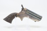 CIVIL WAR Era Antique C. SHARPS .22 PEPPERBOX Wild West RIVERBOAT GAMBLERFINE Model 1 Pocket Pepperbox Revolver - 20 of 23