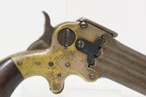 Rare Antique WILLIAM W. MARSTON Three Barrel .32 Caliber RF DERINGER Pistol UNIQUE 1860s “KITTREDGE CIN. O” Marked Barrel Group - 18 of 19