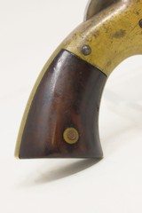 Rare Antique WILLIAM W. MARSTON Three Barrel .32 Caliber RF DERINGER Pistol UNIQUE 1860s “KITTREDGE CIN. O” Marked Barrel Group - 17 of 19