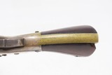 Rare Antique WILLIAM W. MARSTON Three Barrel .32 Caliber RF DERINGER Pistol UNIQUE 1860s “KITTREDGE CIN. O” Marked Barrel Group - 7 of 19