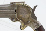 Rare Antique WILLIAM W. MARSTON Three Barrel .32 Caliber RF DERINGER Pistol UNIQUE 1860s “KITTREDGE CIN. O” Marked Barrel Group - 4 of 19