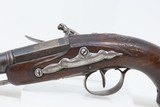 ENGRAVED & INLAID Antique FRENCH Style .54 FLINTLOCK Flared Barrel PistolFlintlock SELF DEFENSE BLUNDERBUSS Style Pistol - 16 of 17