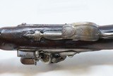 ENGRAVED & INLAID Antique FRENCH Style .54 FLINTLOCK Flared Barrel PistolFlintlock SELF DEFENSE BLUNDERBUSS Style Pistol - 12 of 17