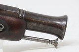 ENGRAVED & INLAID Antique FRENCH Style .54 FLINTLOCK Flared Barrel PistolFlintlock SELF DEFENSE BLUNDERBUSS Style Pistol - 5 of 17