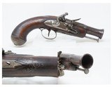 ENGRAVED & INLAID Antique FRENCH Style .54 FLINTLOCK Flared Barrel PistolFlintlock SELF DEFENSE BLUNDERBUSS Style Pistol - 1 of 17