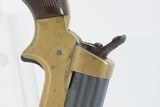 Antique CIVIL WAR/WILD WEST Era C. SHARPS Model 2 .30 RF PEPPERBOX Revolver 4-Shot FRONTIER Self Defense Pocket Gun - 18 of 19