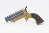 Antique CIVIL WAR/WILD WEST Era C. SHARPS Model 2 .30 RF PEPPERBOX Revolver 4-Shot FRONTIER Self Defense Pocket Gun - 2 of 19