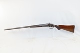 Antique PARKER BROTHERS Double Barrel SxS 16 GAUGE Grade 0 HAMMER ShotgunICONIC Classic Shotgun Made in 1890 - 2 of 22