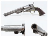 ENGRAVED PERIOD COPY COLT DRAGOON .44 Percussion Revolver 3rd Model Antique c1850s with Scroll Engraving & Gustave Young Motifs - 1 of 18
