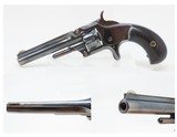 FACTORY LETTERED Very Nice OLD WEST Antique SMITH & WESSON No. 1 Revolver19th Century POCKET CARRY for the Armed Citizen - 2 of 17