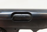 OCCUPATION Marked FABRIQUE NATIONALE Model 1922 7.65mm BELGIAN C&R PistolThird Reich EAGLE/SWASTIKA PROOFED - 14 of 20